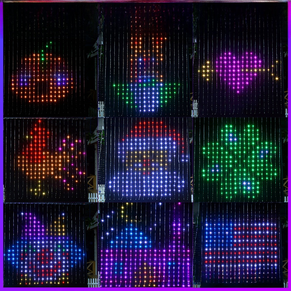 Smart App Curtain Light