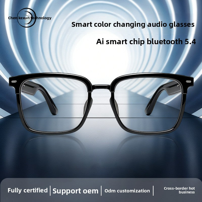 Smart Audio Glasses with Polarized Lenses