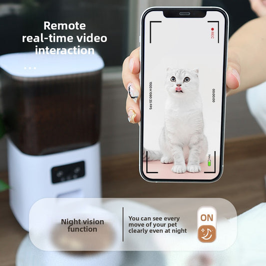 Smart Automatic Pet Feeder with APP Control