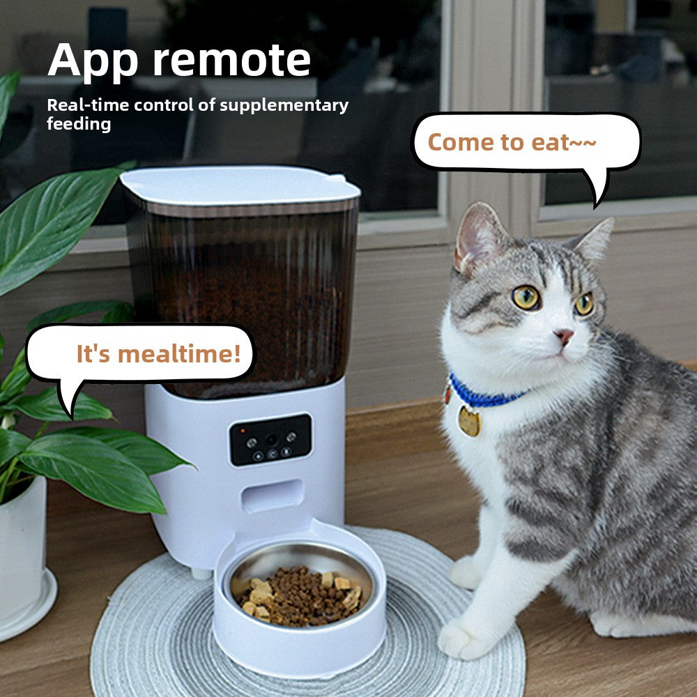 Smart Automatic Pet Feeder with APP Control