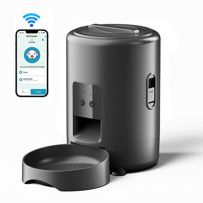 Smart Automatic Pet Feeder with Camera