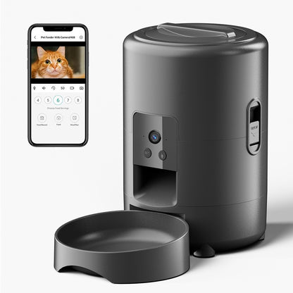 Smart Automatic Pet Feeder with Camera