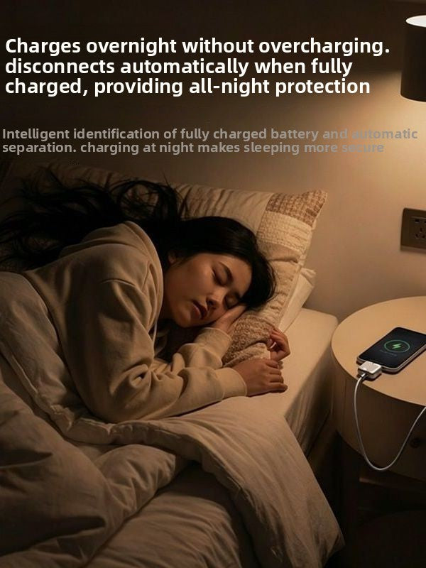 Smart Automatic Power-Off Type-C Fast Charging Cable