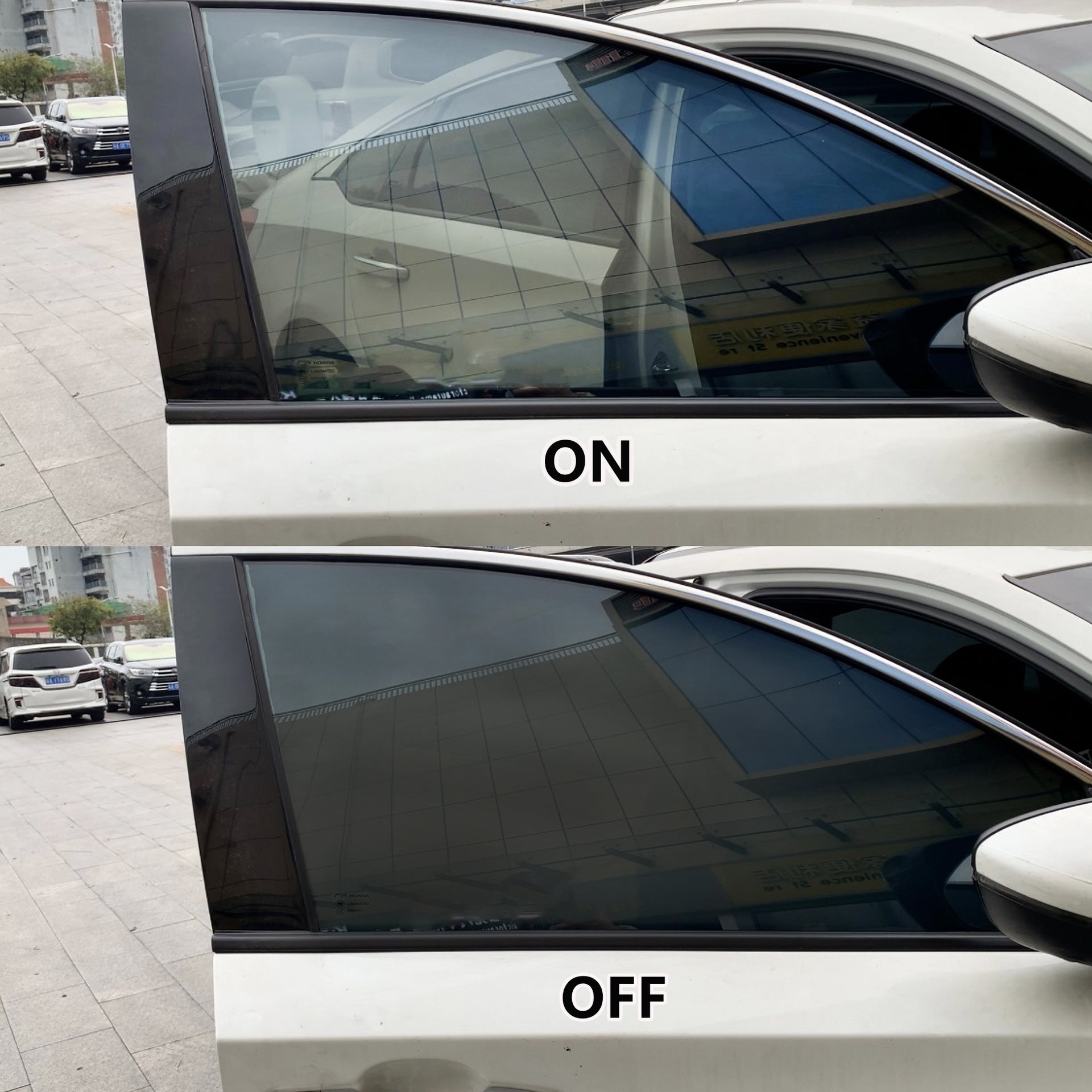 Smart Automotive Electrochromic Window Tint Film