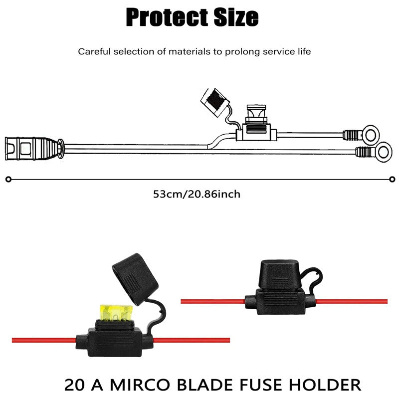 Smart Battery Charger Cable
