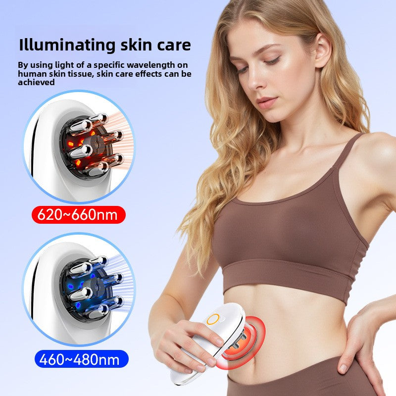 Smart Beauty Massager with Red Blue Light Therapy