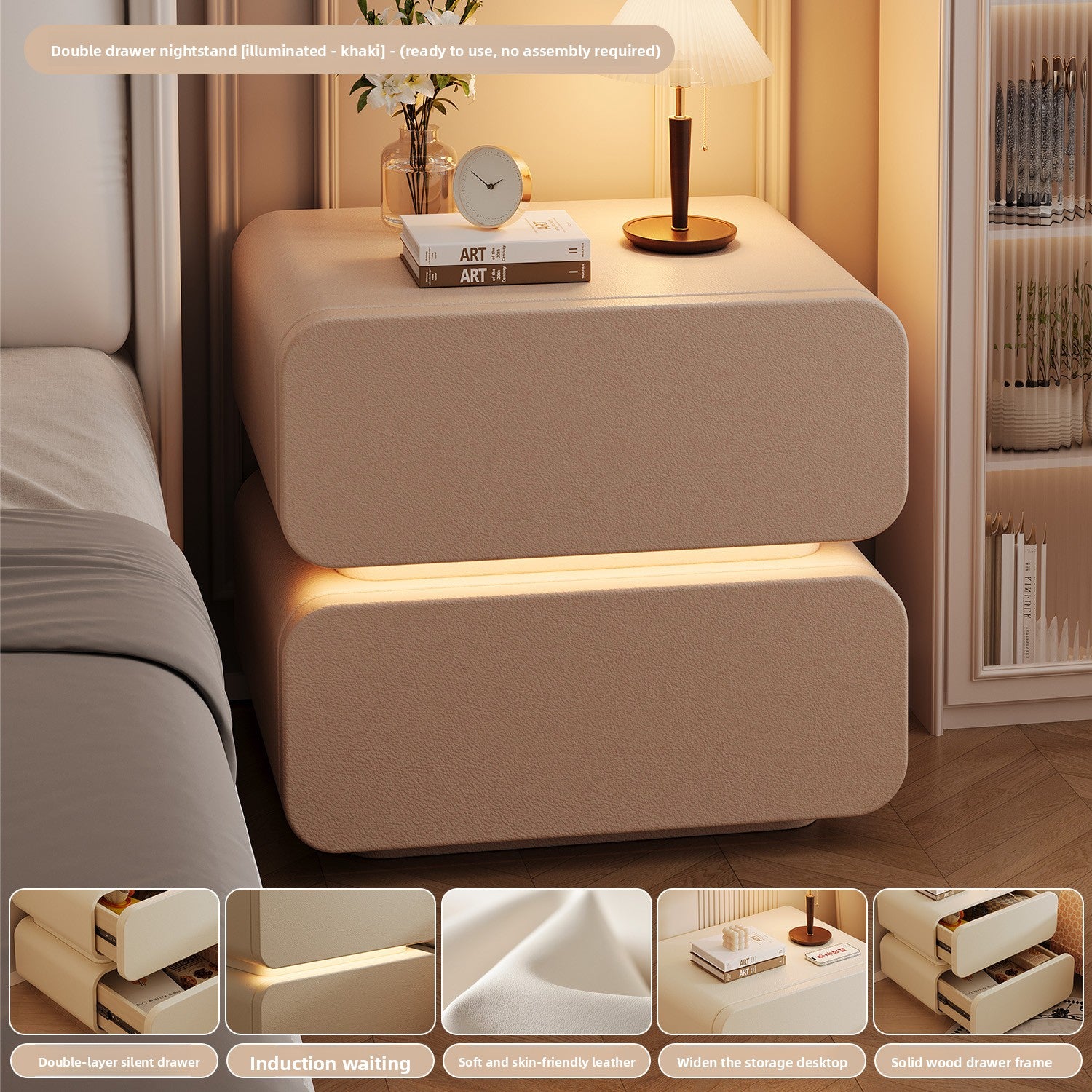 Smart bedside table