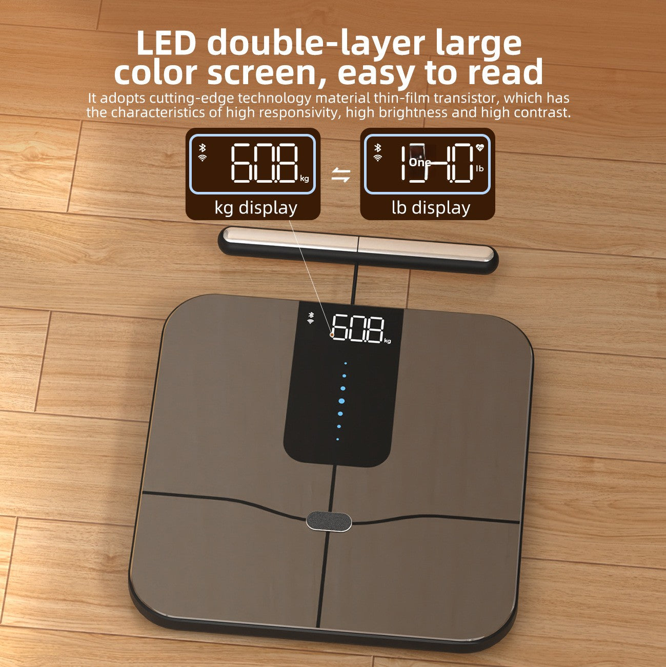 Smart Bluetooth Body Fat Scale