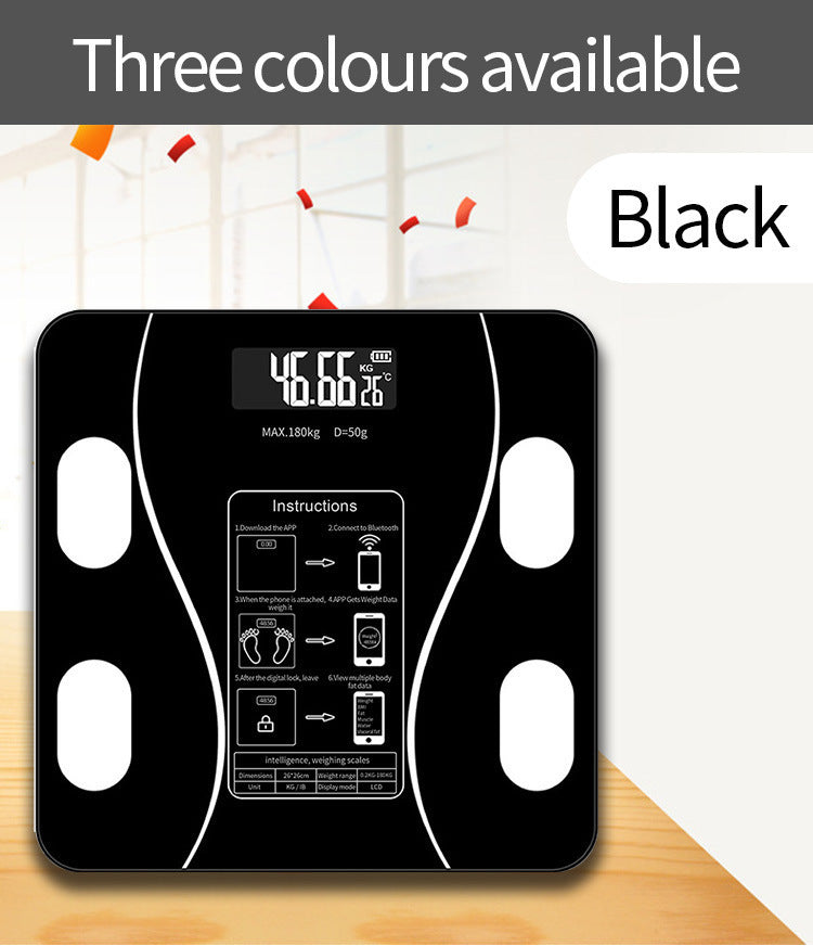Smart Bluetooth Body Fat Scale with Health Metrics