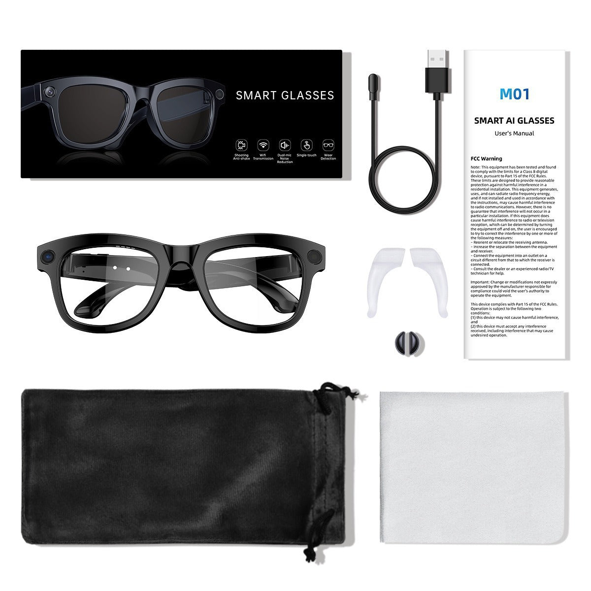 Smart Bluetooth Glasses