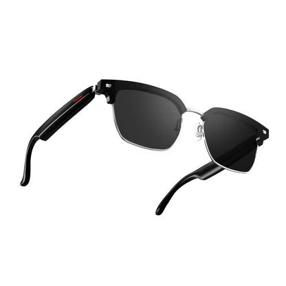 Smart Bluetooth Glasses with Audio and Blue Light Protection