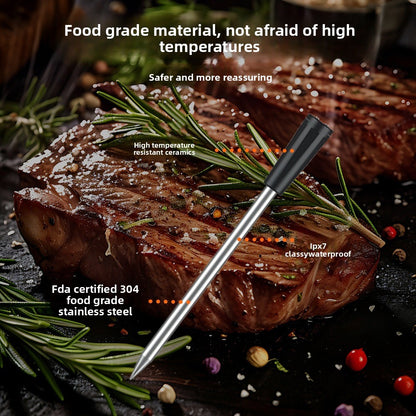 Smart Bluetooth Wireless Food Thermometer for Grilling