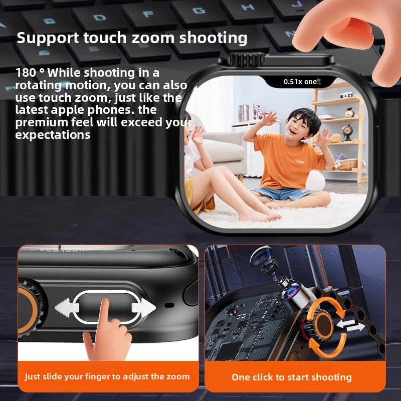 Smart card-inserting watch