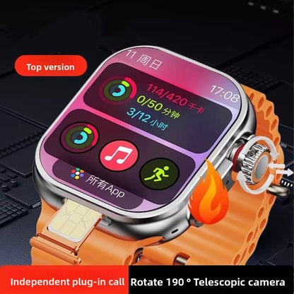 Smart card-inserting watch