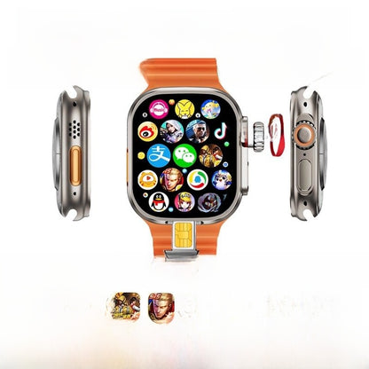 Smart card-inserting watch