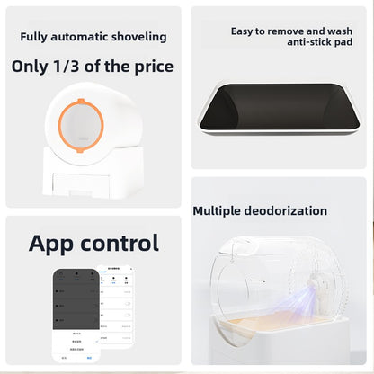 Smart cat litter box