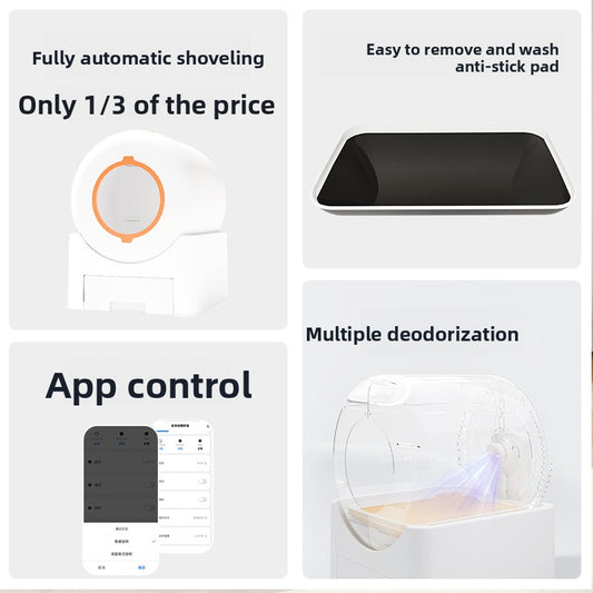 Smart cat litter box