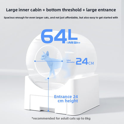 Smart cat litter box
