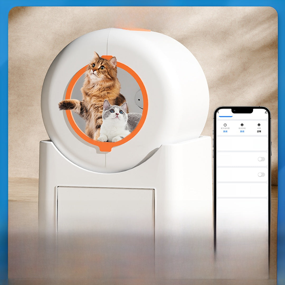 Smart cat litter box