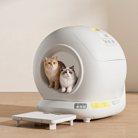 Smart Cat Litter Box with WiFi Remote Control