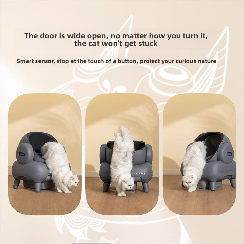 Smart Cat Toilet Litter Box M1Plus Automatic Intelligent Electric Poop Scooper Pet Supplies