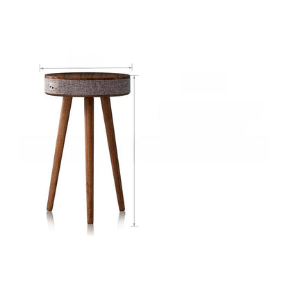 Smart Coffee Table with Bluetooth Speaker and Wireless Charging
