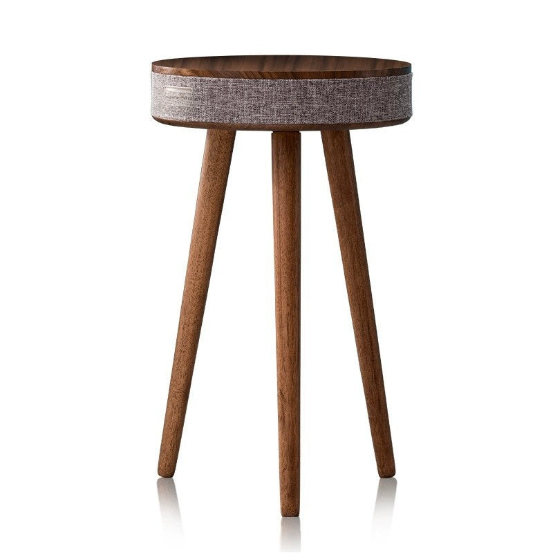 Smart Coffee Table with Bluetooth Speaker and Wireless Charging