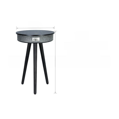 Smart Coffee Table with Bluetooth Speaker and Wireless Charging