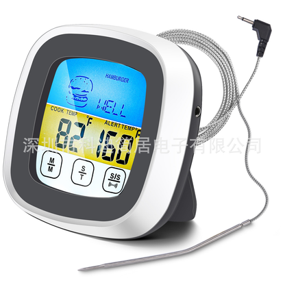 Smart Color Screen Touch Food Thermometer