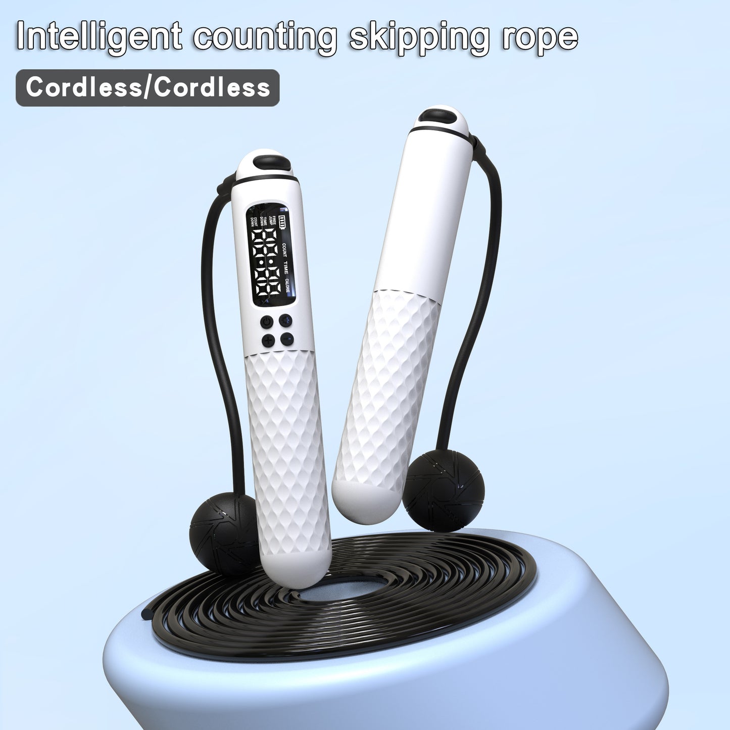 Smart Counting Jump Rope with Dual Mode