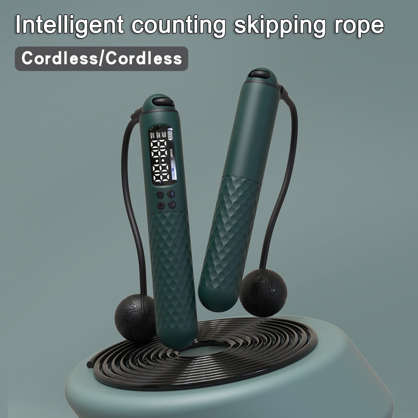 Smart Counting Jump Rope with Dual Mode