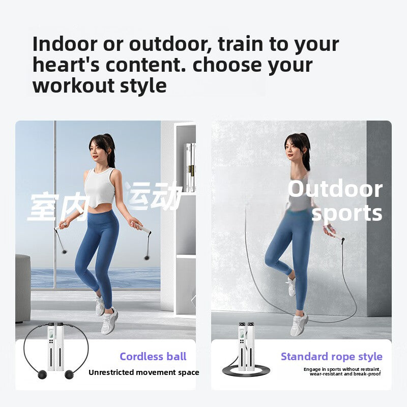Smart Counting Jump Rope with Dual Mode