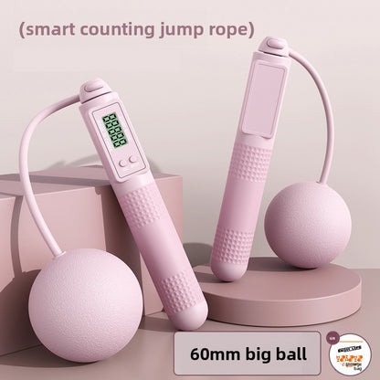 Smart counting weighted skipping rope