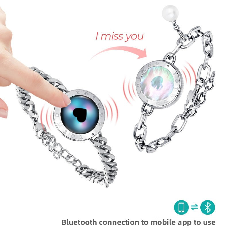 Smart couple bracelets