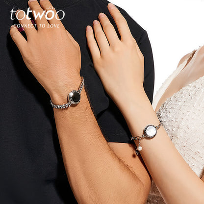 Smart couple bracelets