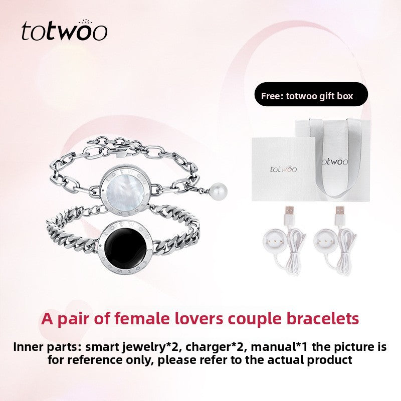 Smart couple bracelets