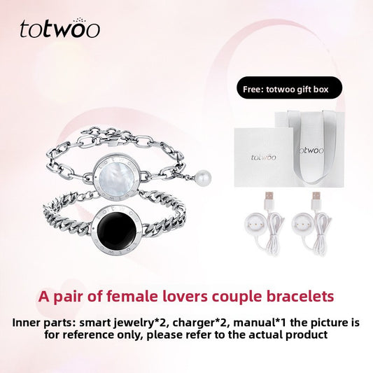 Smart couple bracelets
