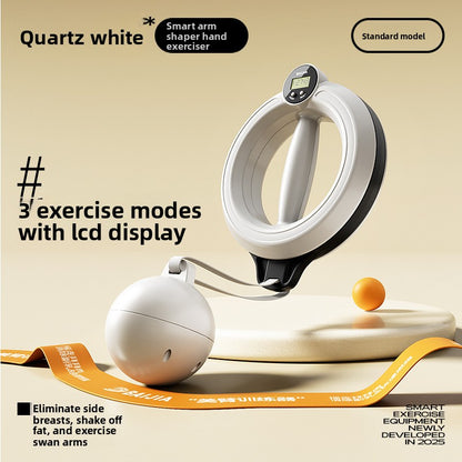 Smart Digital Hand-Cranked Hula Hoop Exercise Ring