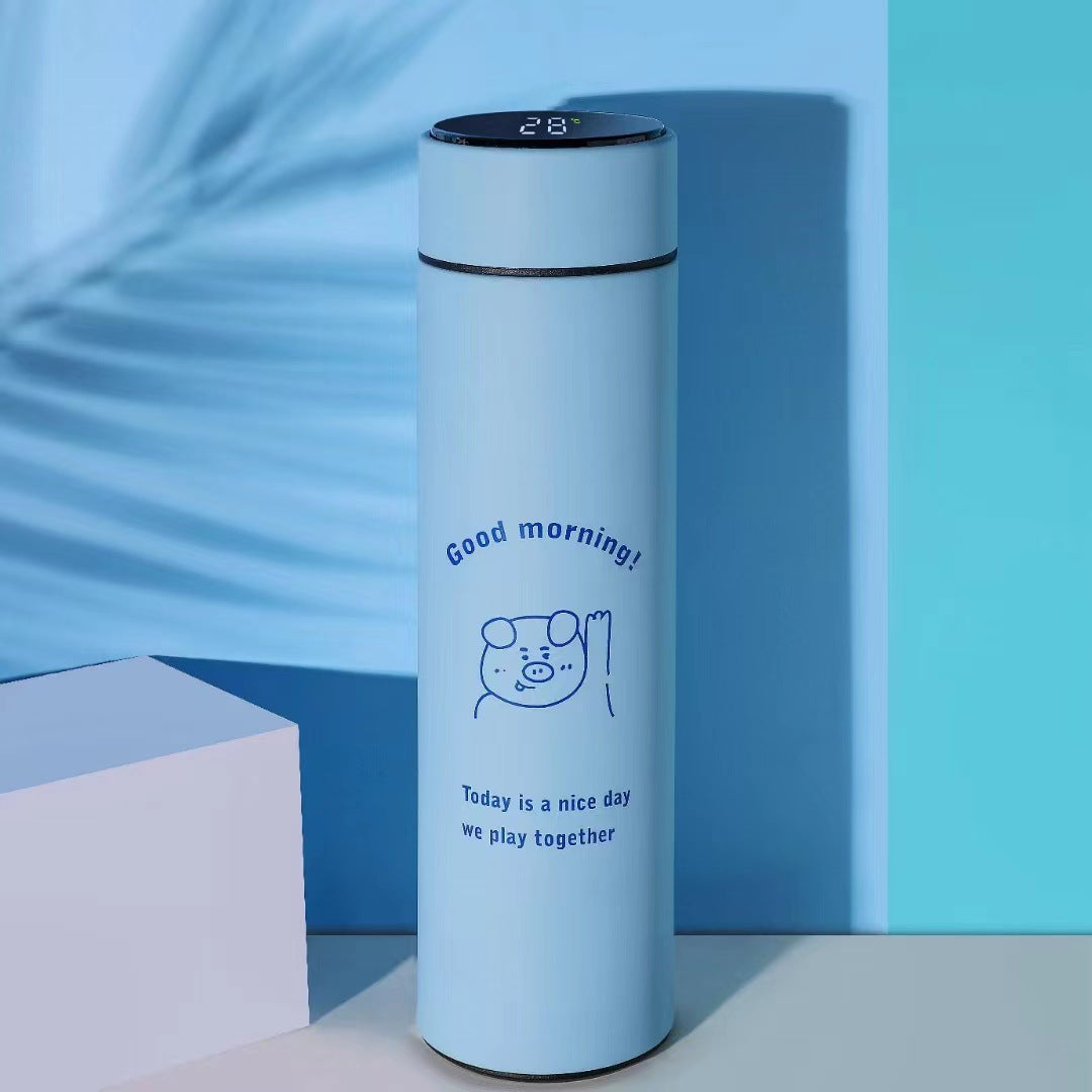 Smart Display Stainless Steel Thermos