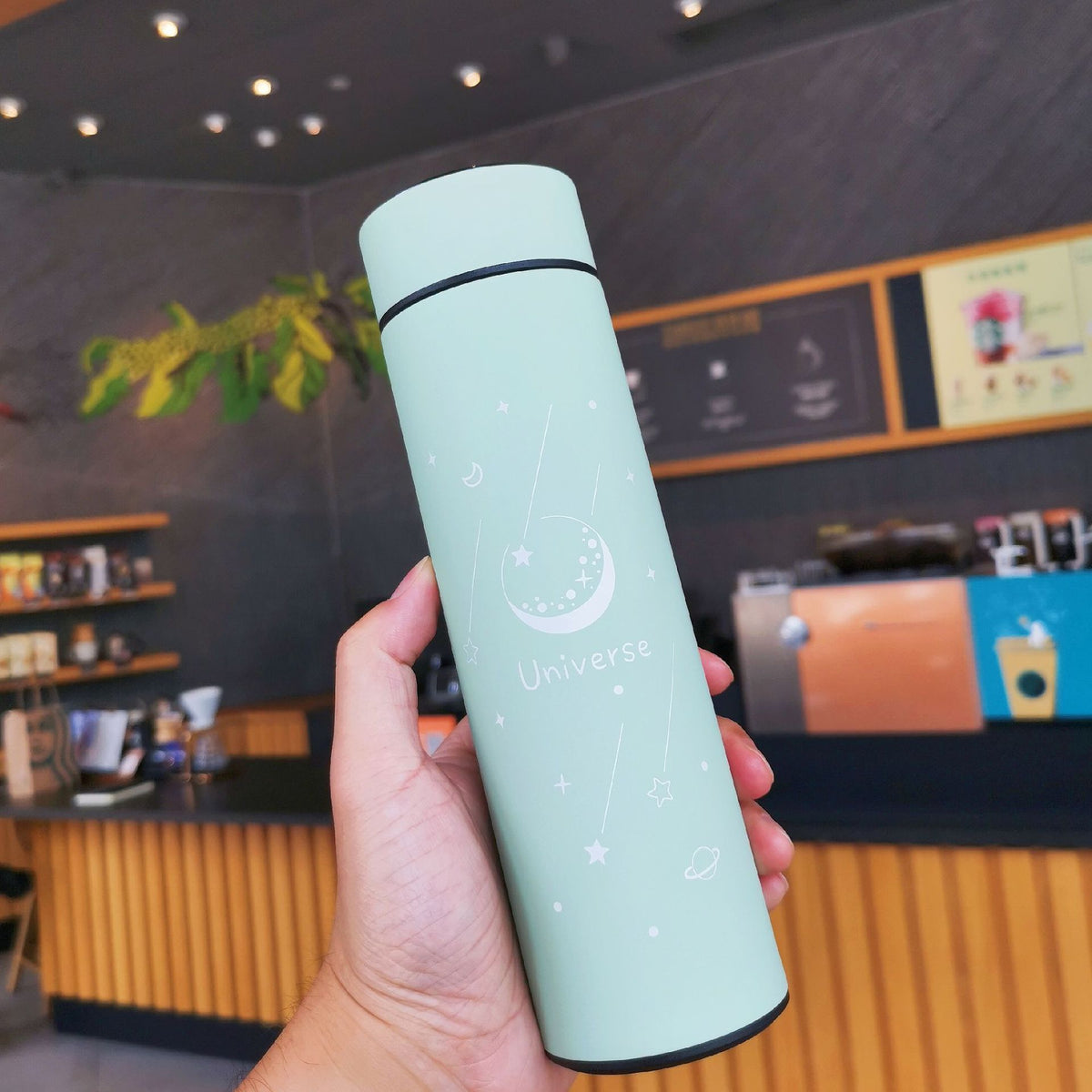 Smart Display Stainless Steel Thermos