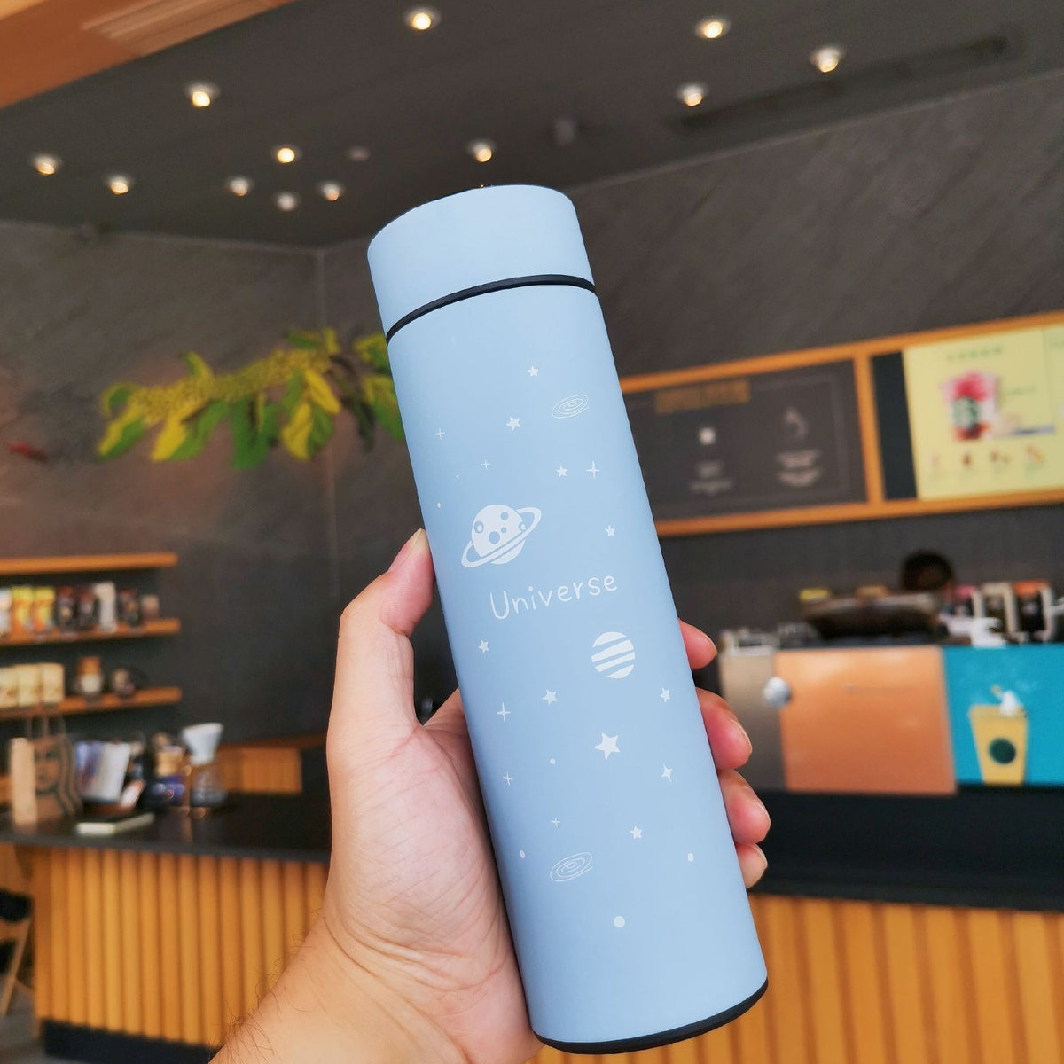 Smart Display Stainless Steel Thermos
