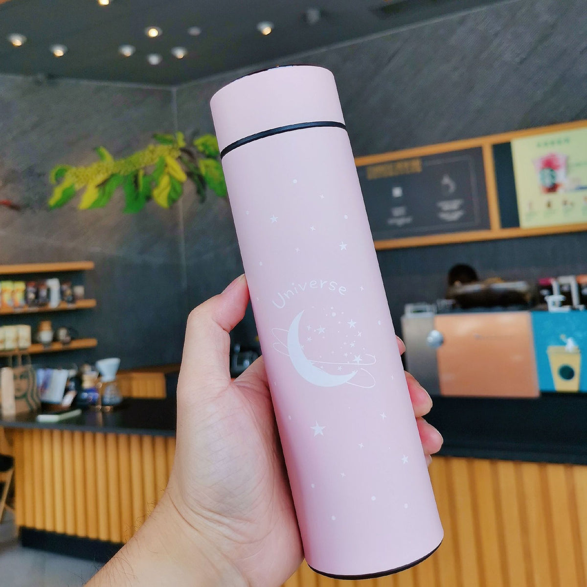 Smart Display Stainless Steel Thermos