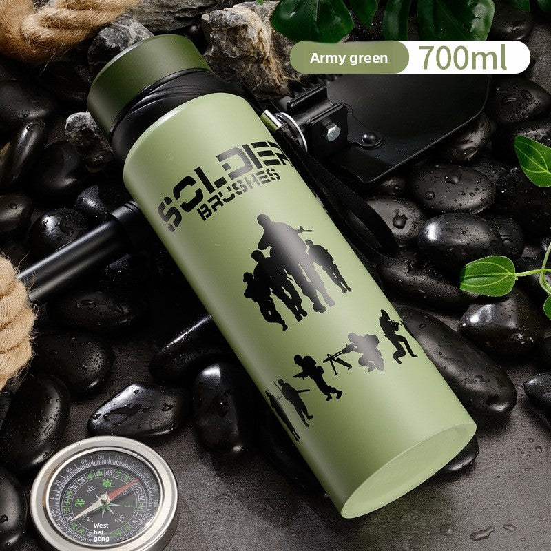 Smart Display Vacuum Insulation Cup with Tea Strainer