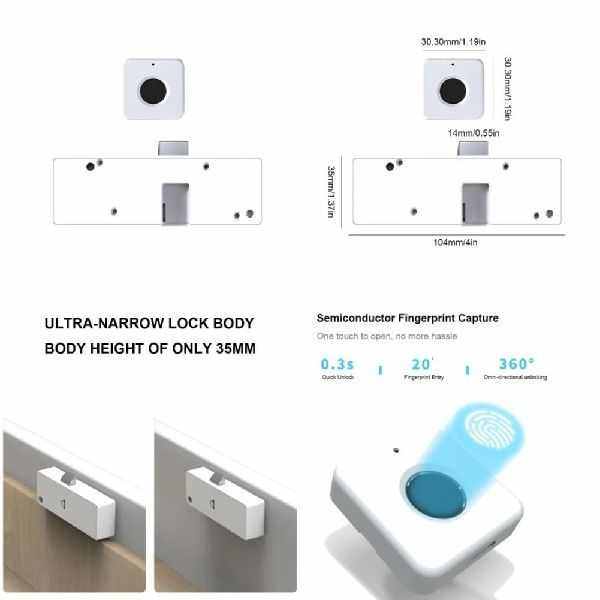 Smart door handle with charging function