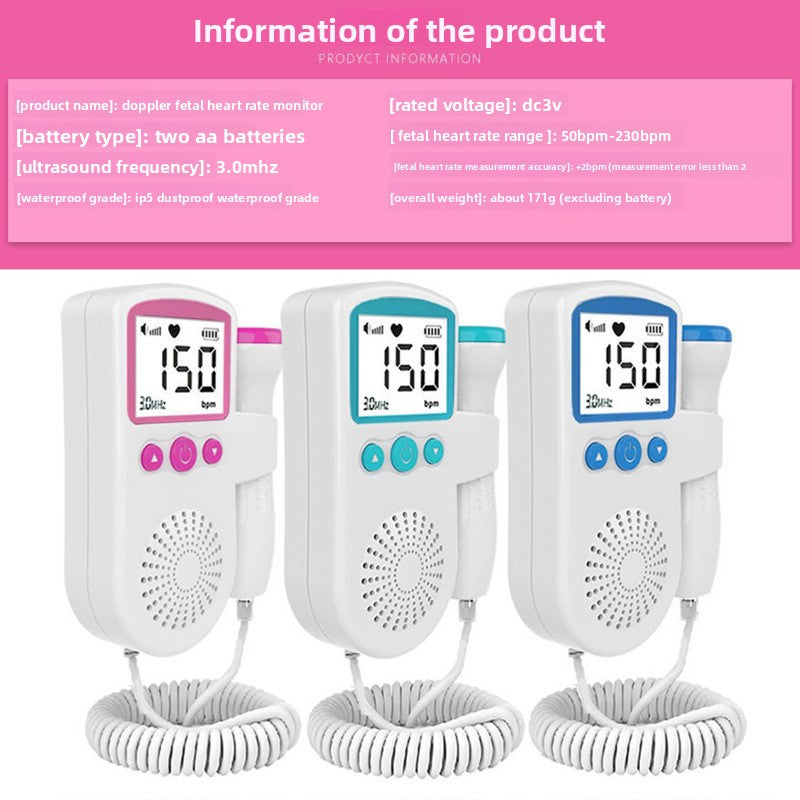 Smart Doppler Fetal Heart Rate Monitor