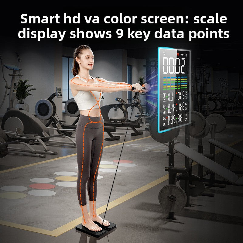 Smart Eight-Electrode Body Fat Scale with Bluetooth and WiFi