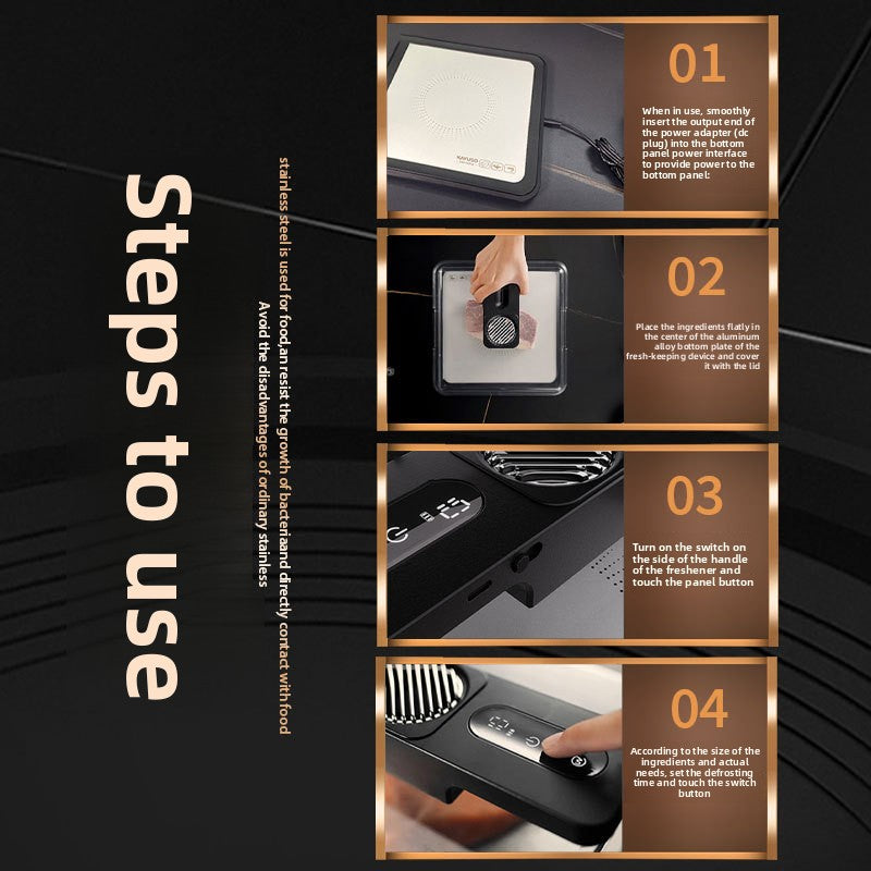 Smart Electric Food Defroster with Constant Temperature Control