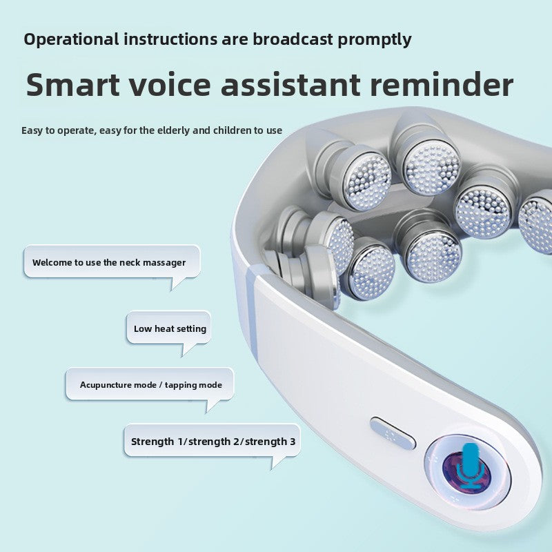 Smart electric neck massager
