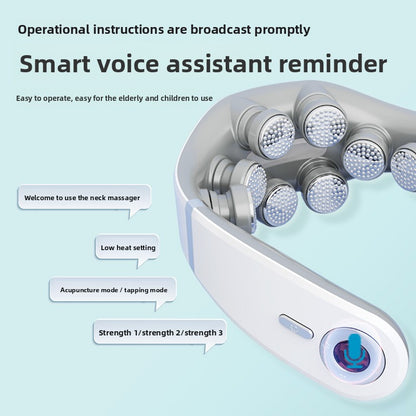 Smart electric neck massager