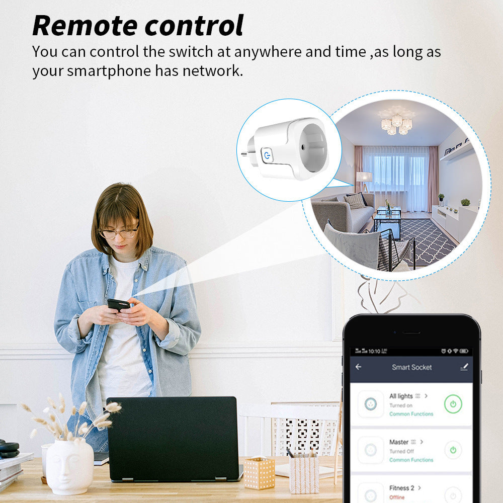 Smart European regulations socket